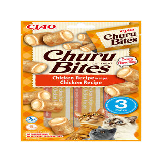 Churu Snacks Bites de Frango para gatos – Multipack 12